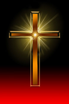 Cross depicting the redemptive value of suffering